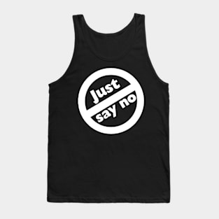 Just Say No anti - Drug campaign - Nancy Reagan Tank Top